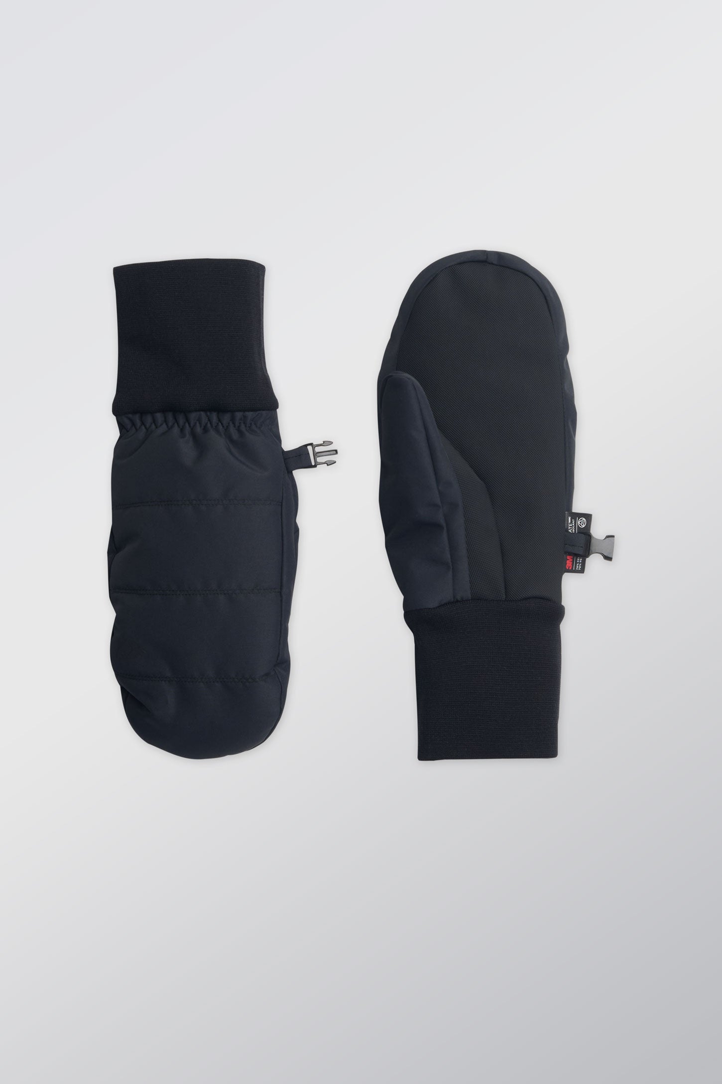 Mitaines d'hiver imperméables avec isolant recyclé - Femme && NOIR