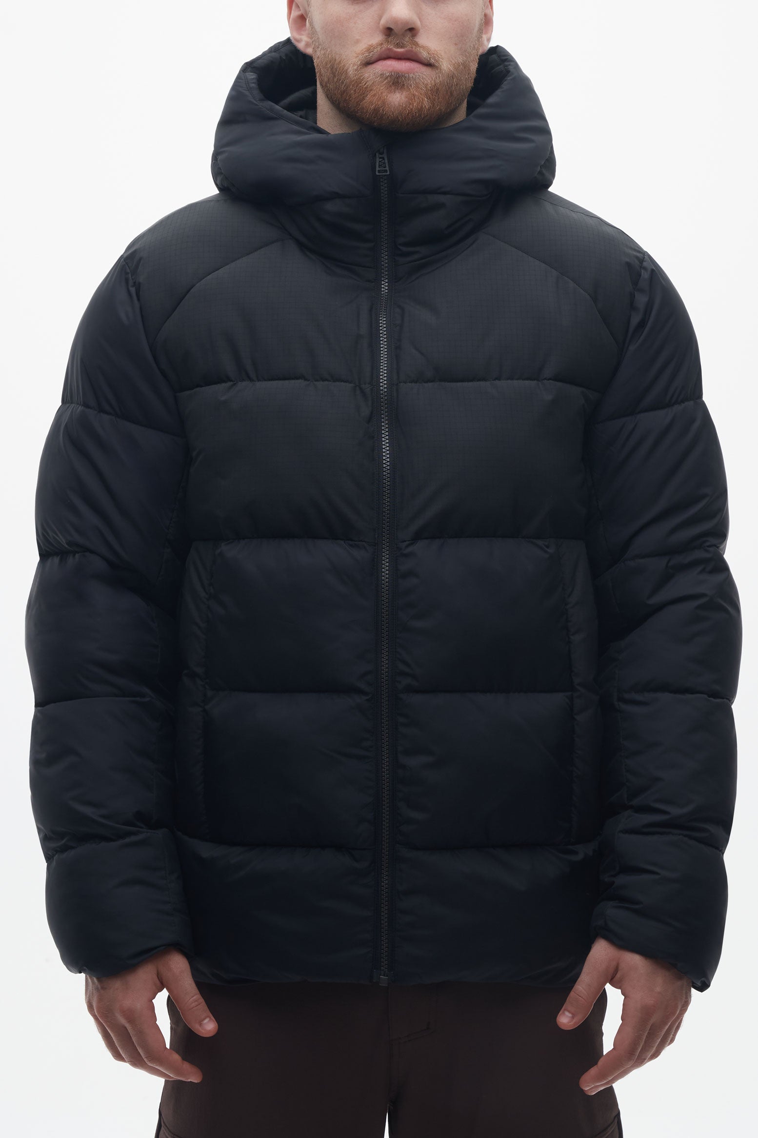 Manteau compressible résistant à l'eau - Homme && NOIR