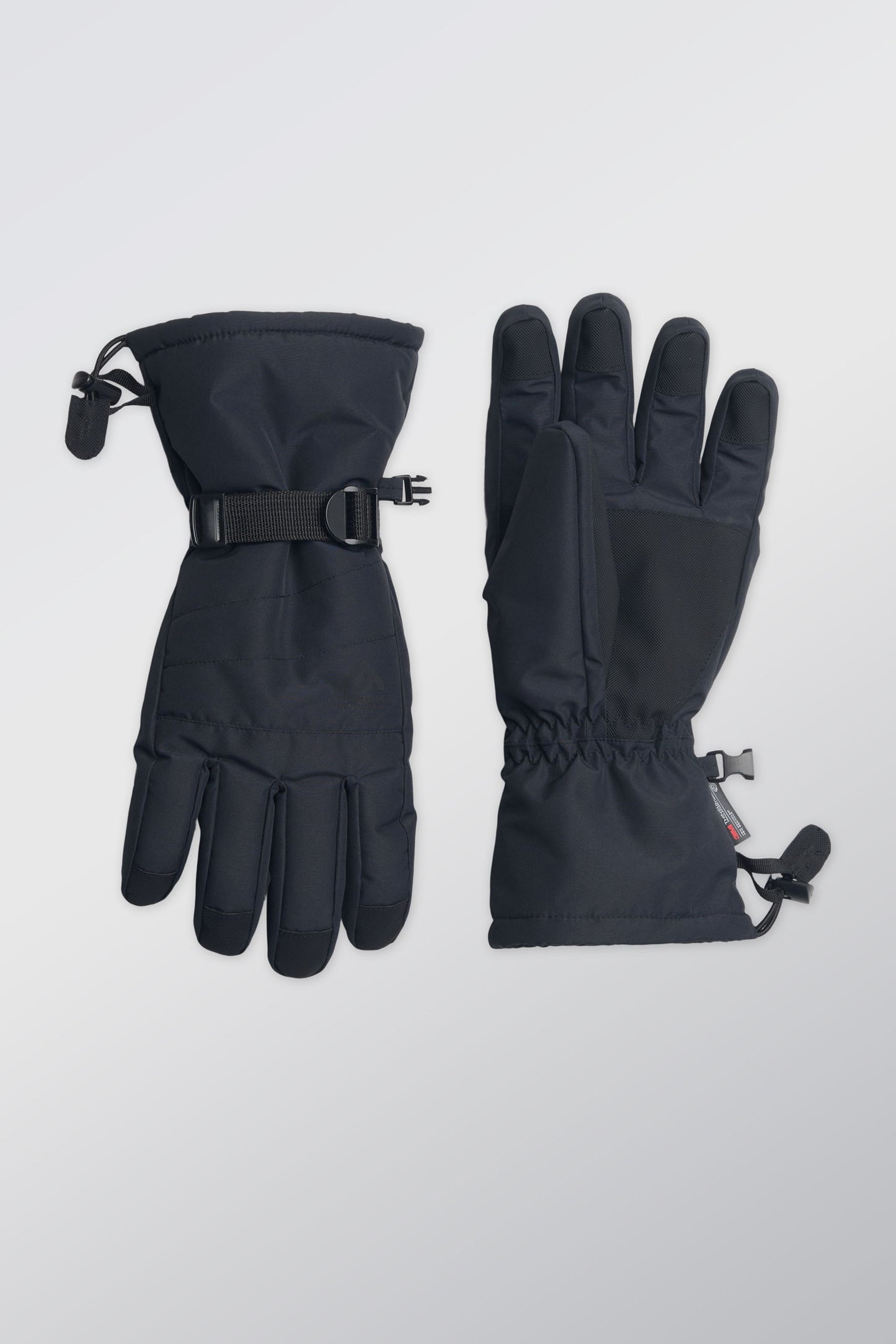 Gants de ski avec isolant recyclé - Homme && NOIR