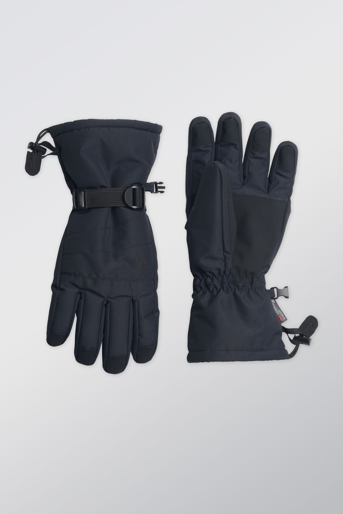 Gants de ski avec isolant recyclé - Homme && NOIR
