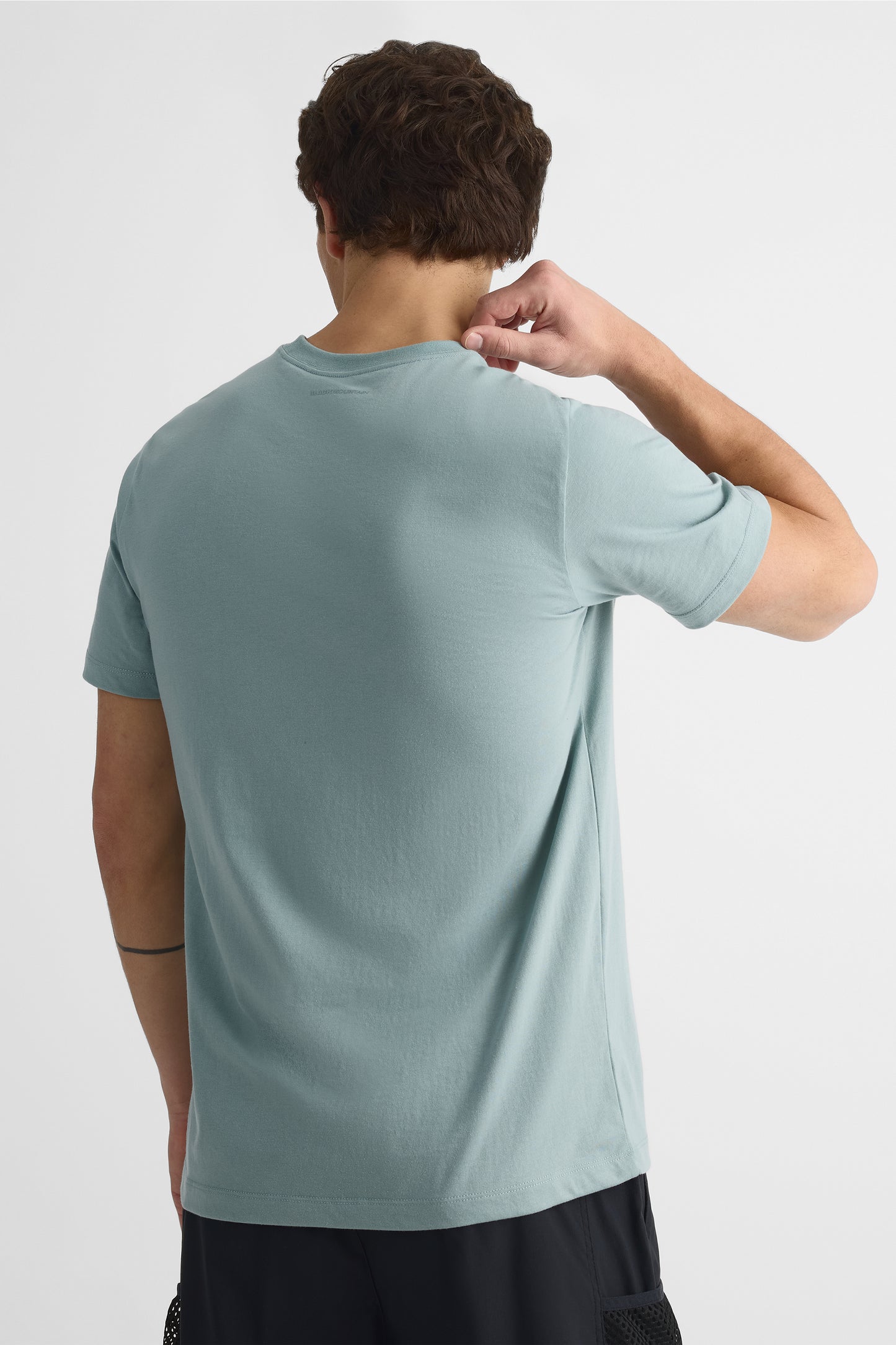 T-shirt avec fibres recyclées - Homme && SARCELLE