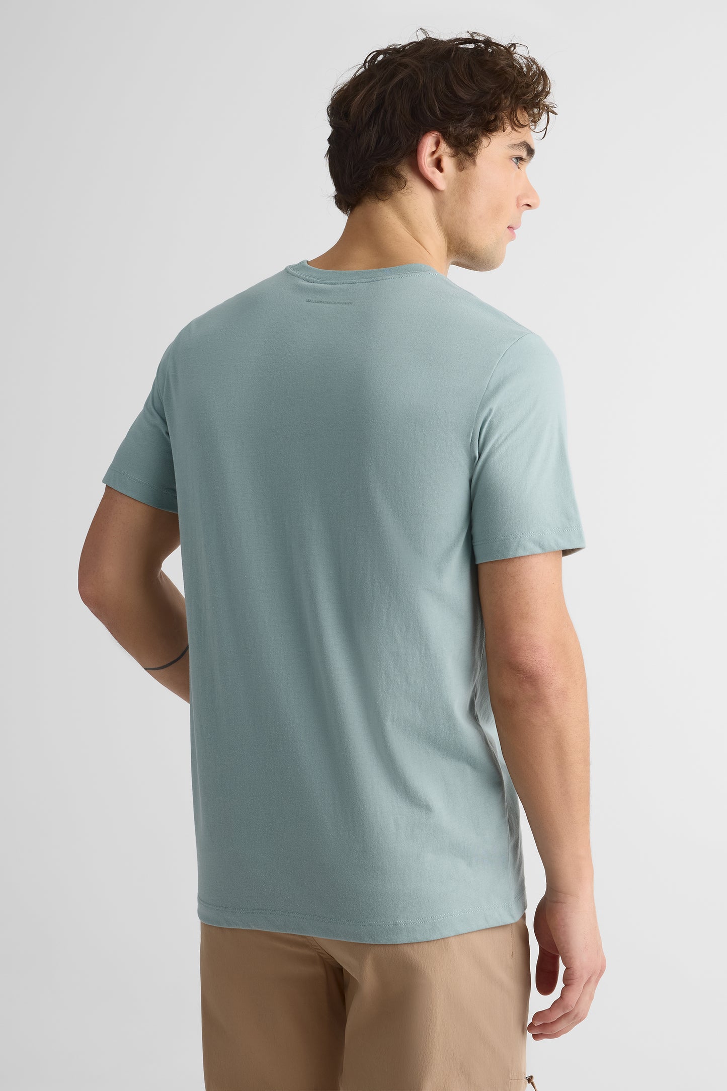 T-shirt avec fibres recyclées - Homme && SARCELLE