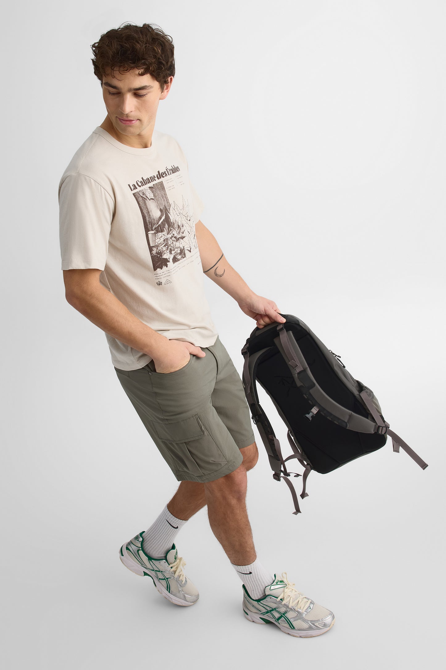 Short cargo – Homme && KAKI