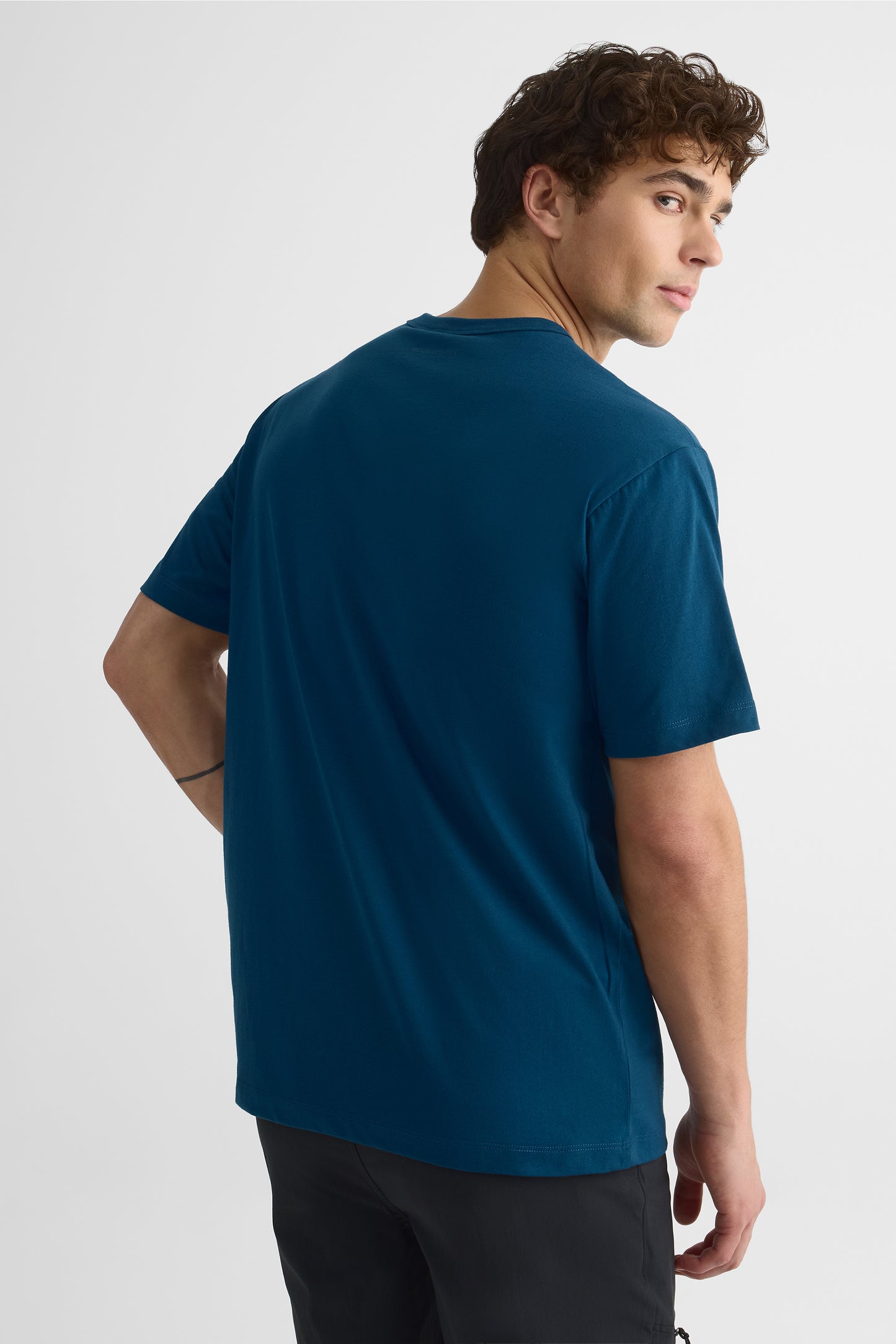 T-shirt avec fibres recyclées - Homme && MARIN