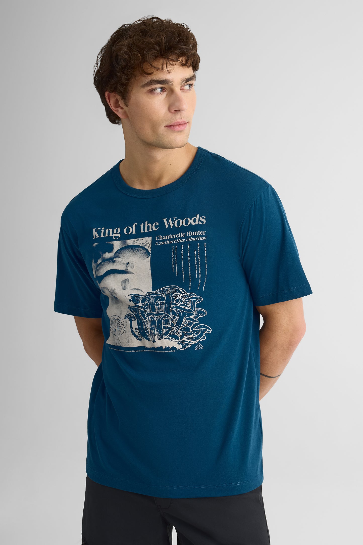 T-shirt avec fibres recyclées - Homme && MARIN