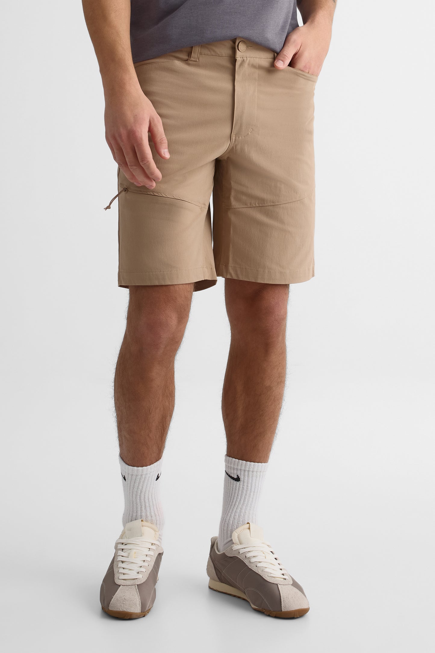 Short cargo - Homme && TAUPE