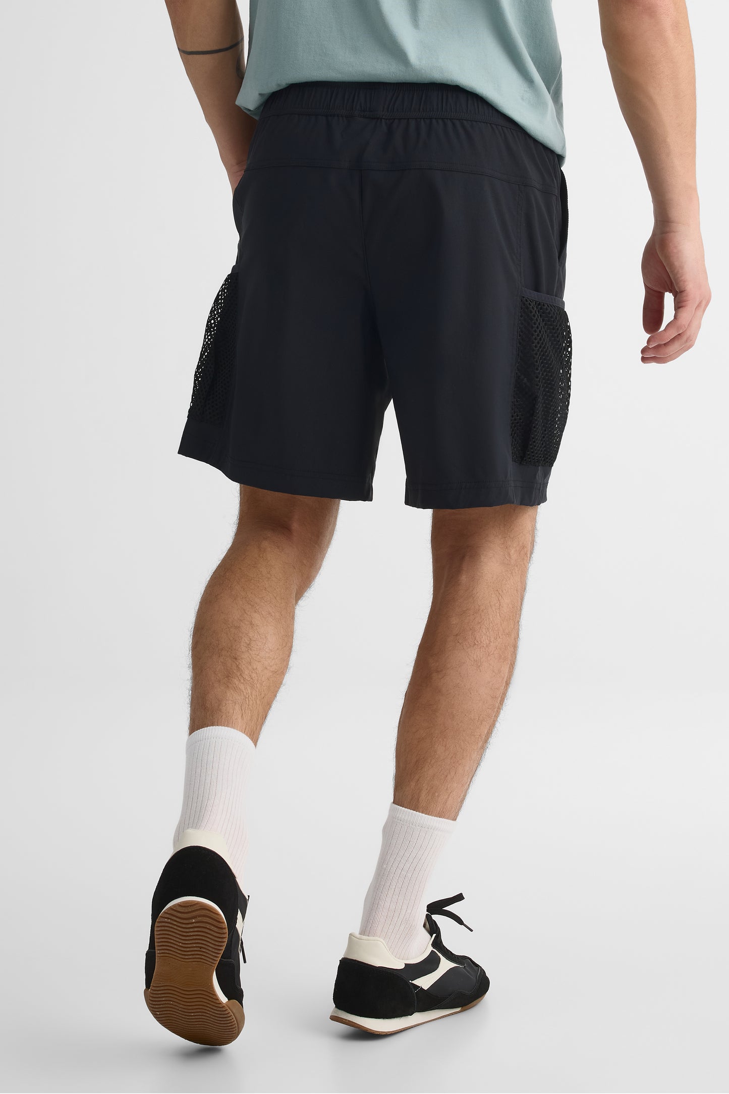 Short ultraextensible à séchage rapide - Homme && NOIR