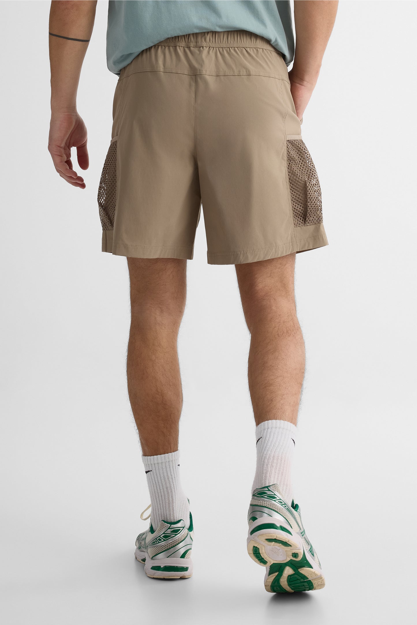 Short ultraextensible à séchage rapide - Homme && TAUPE