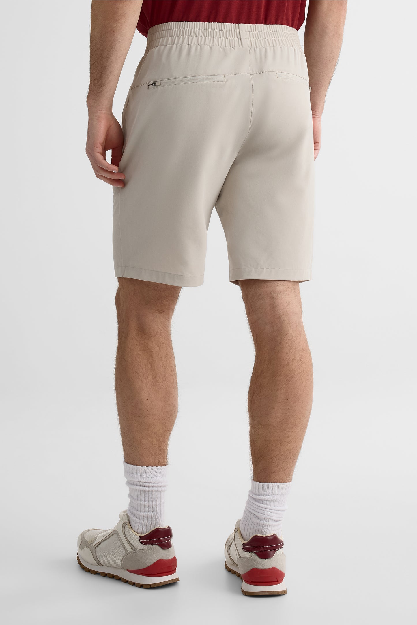 Short extensible - Homme && TAUPE
