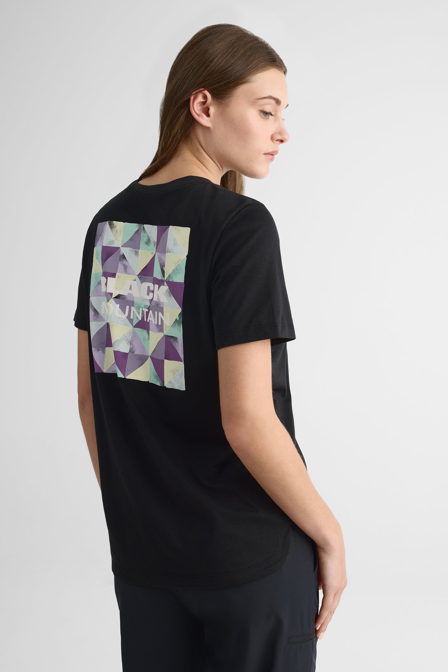 T-shirt en coton organique - Femme && NOIR