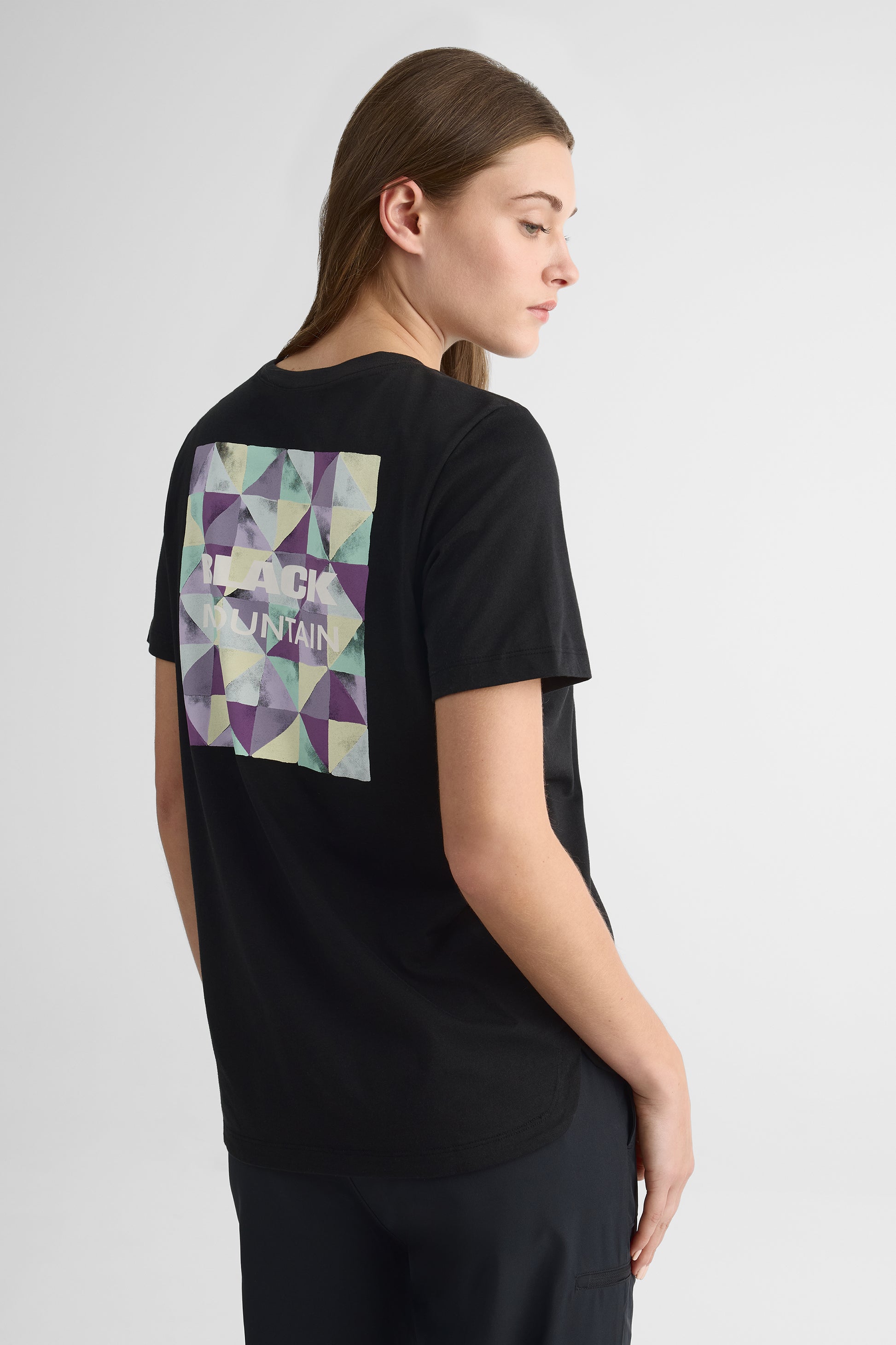 T-shirt en coton organique - Femme && NOIR