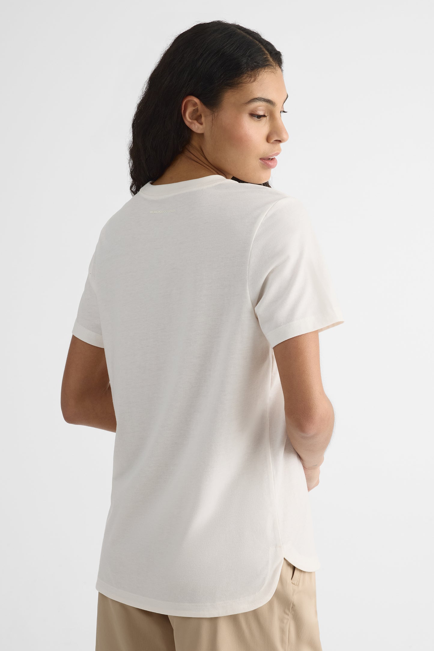 T-shirt en coton organique - Femme && BLANC