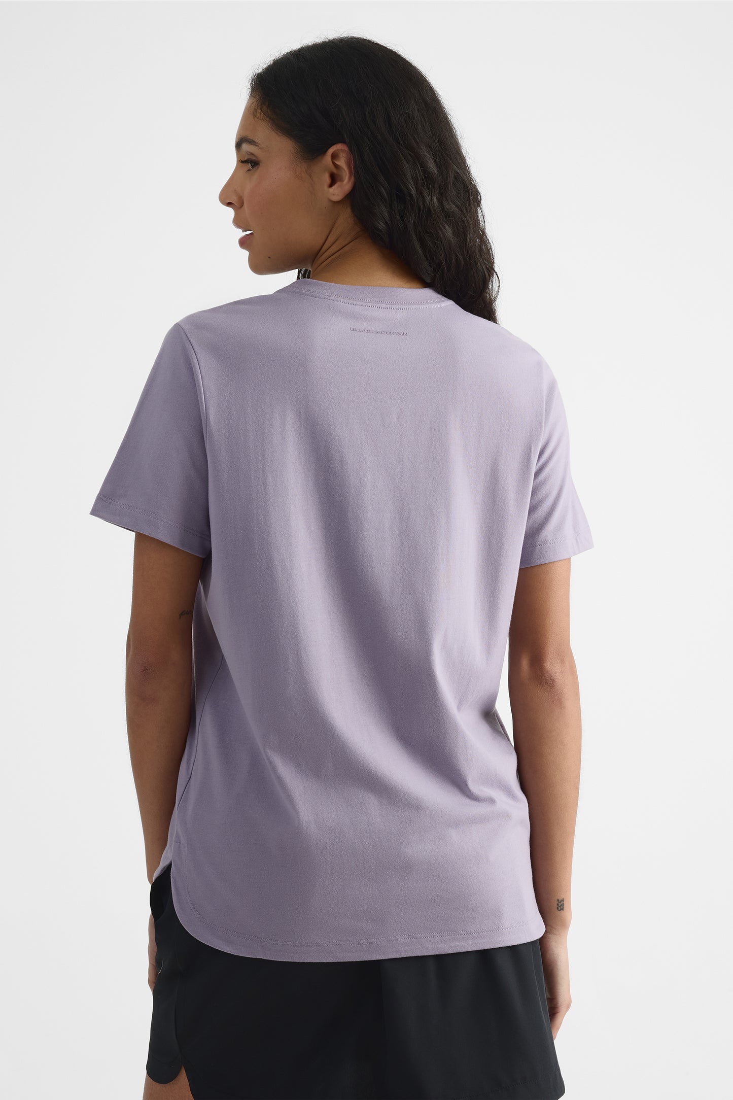 T-shirt en coton organique - Femme && LAVANDE