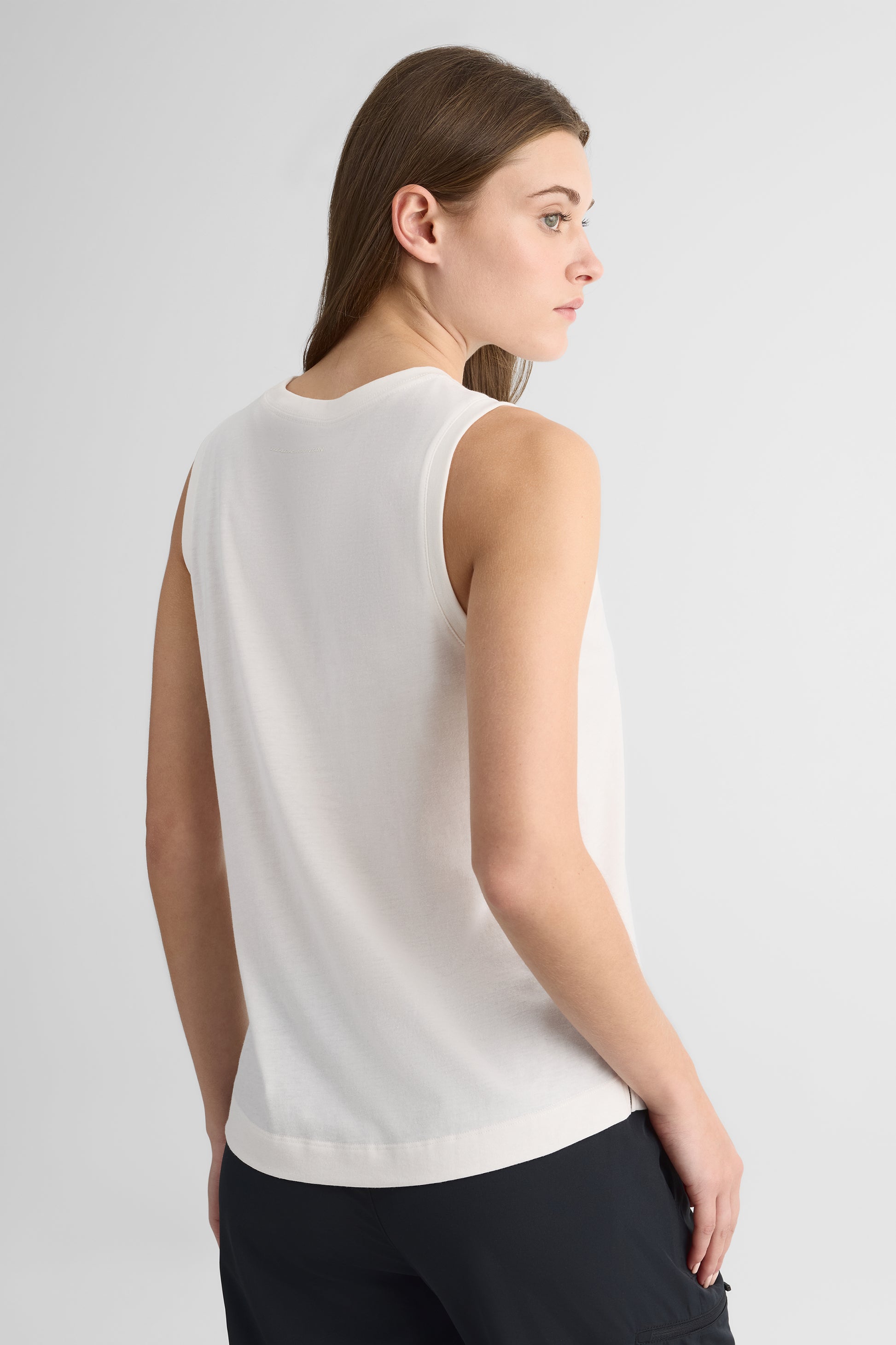 Camisole avec fibres recyclées - Femme && BLANC