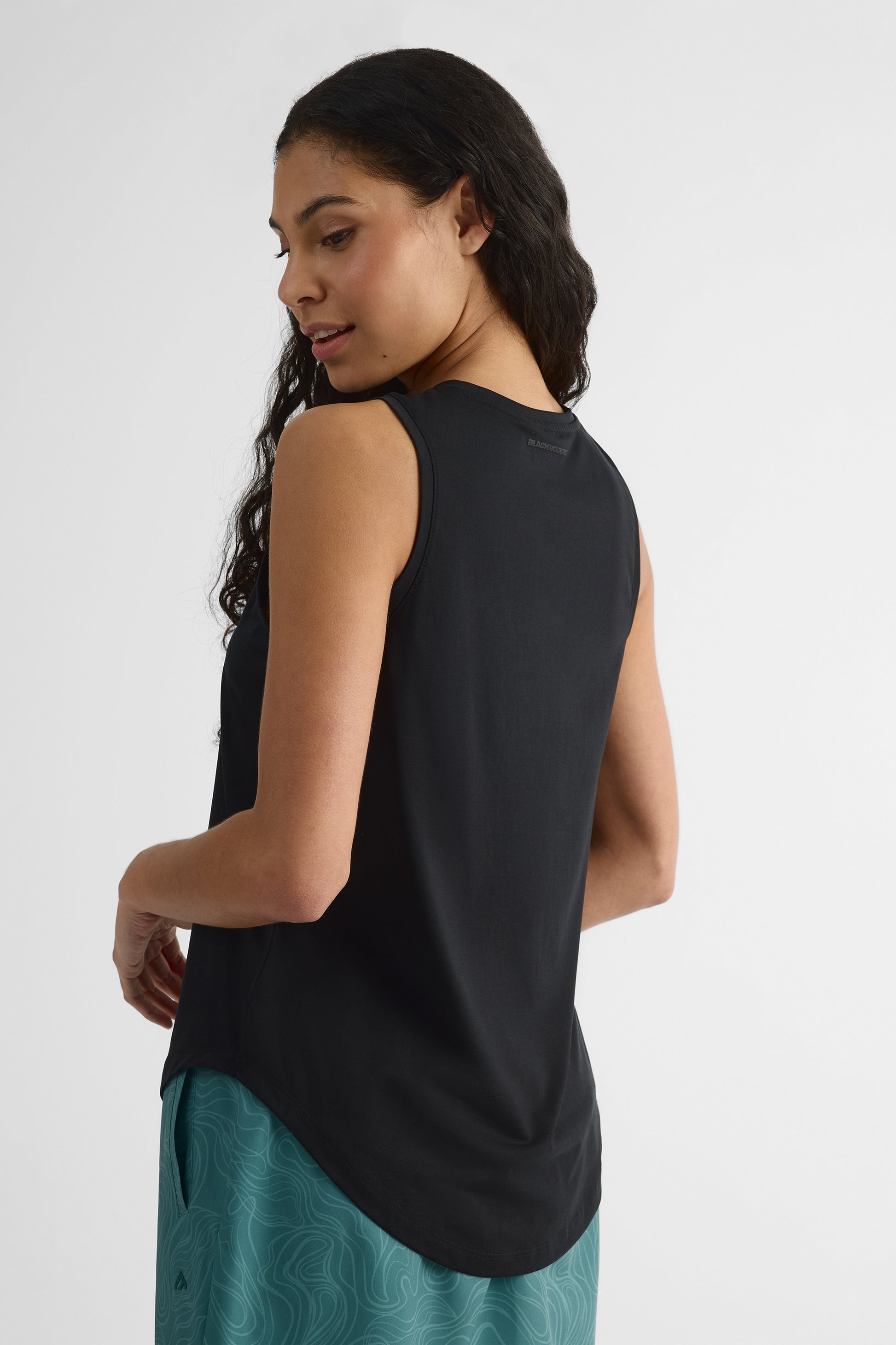 Camisole graphique - Femme && NOIR