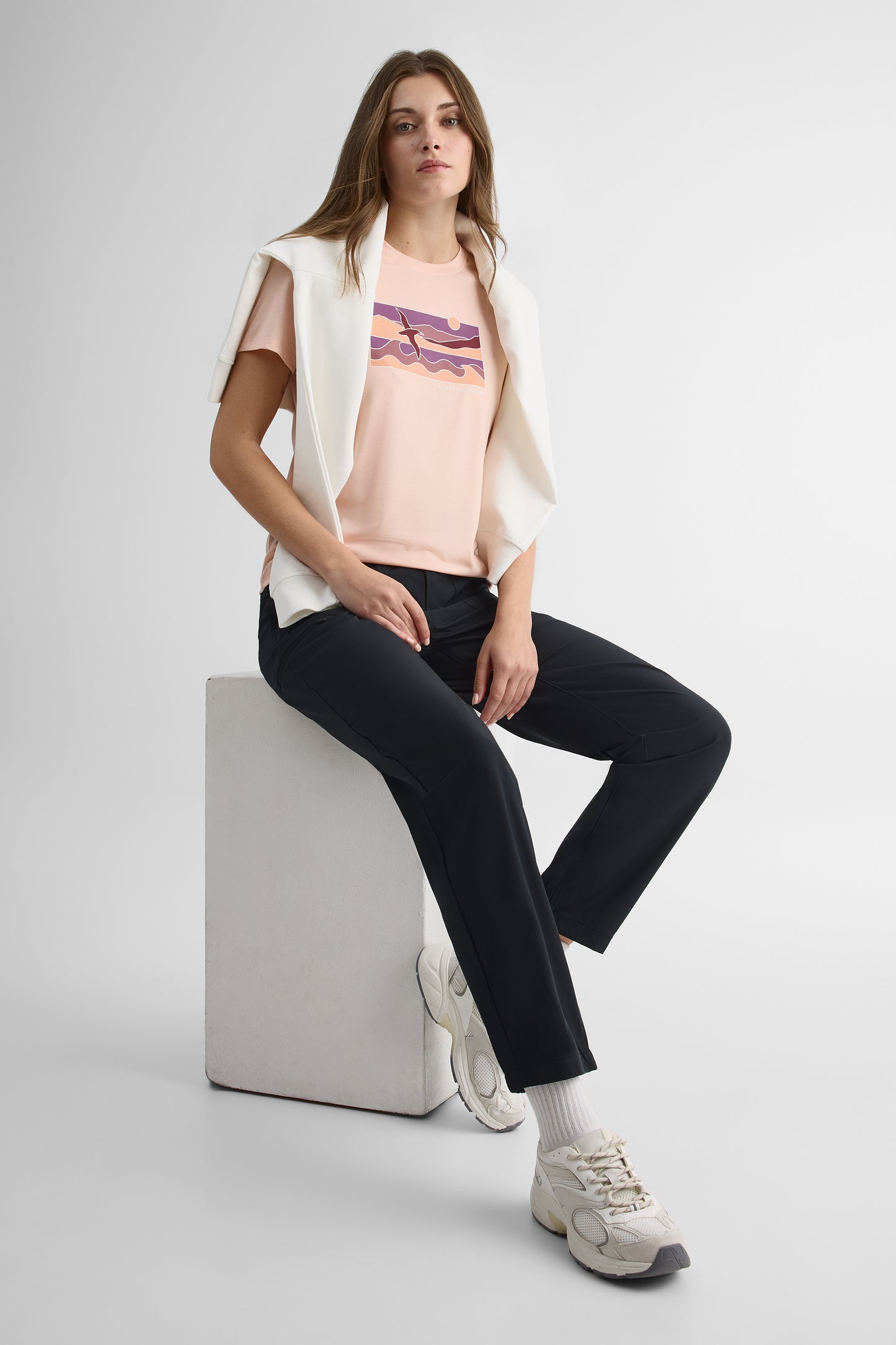 T-shirt léger en lyocell - Femme && ROSE