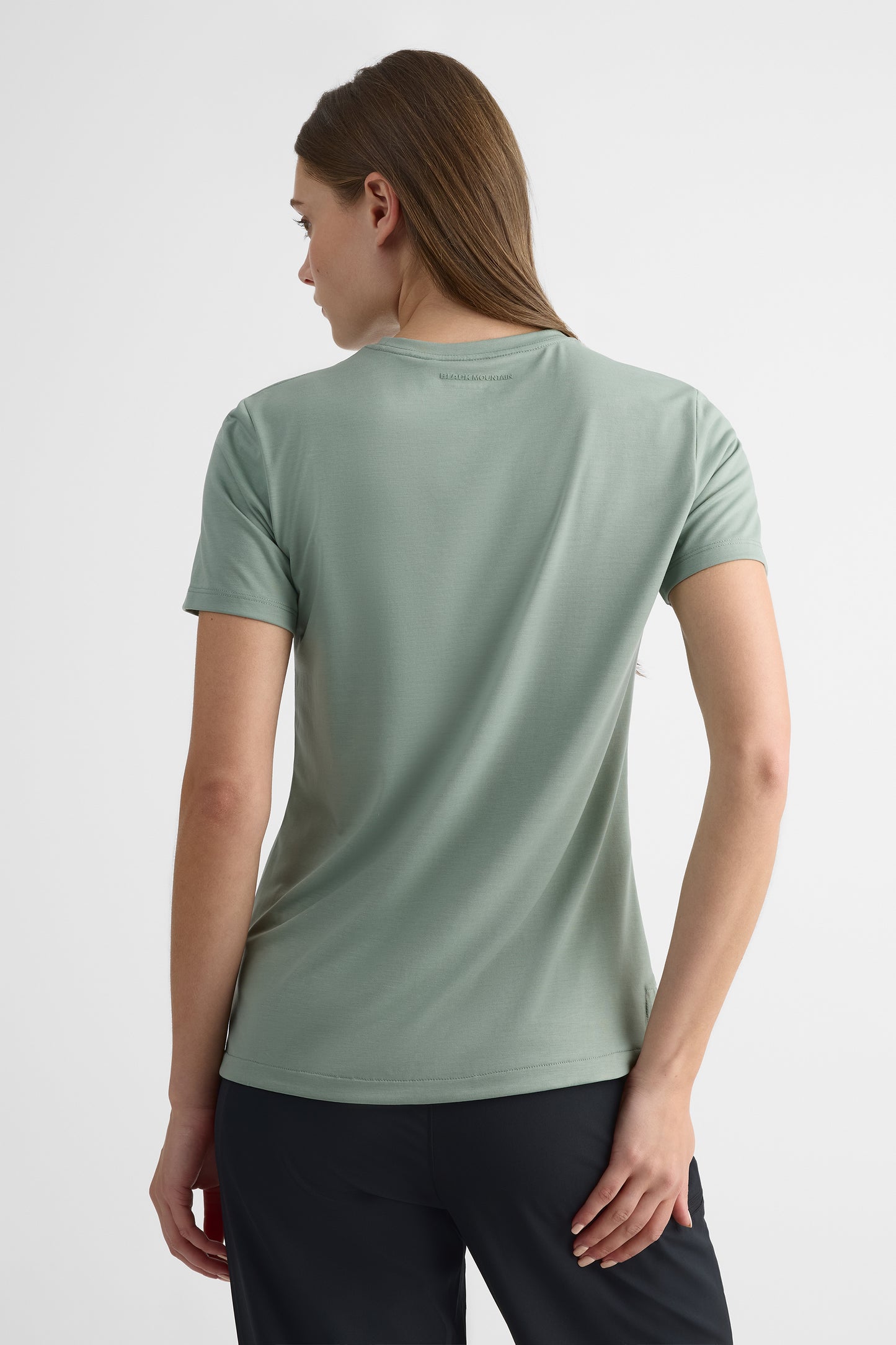 T-shirt en lyocell avec imprimé - Femme && KAKI