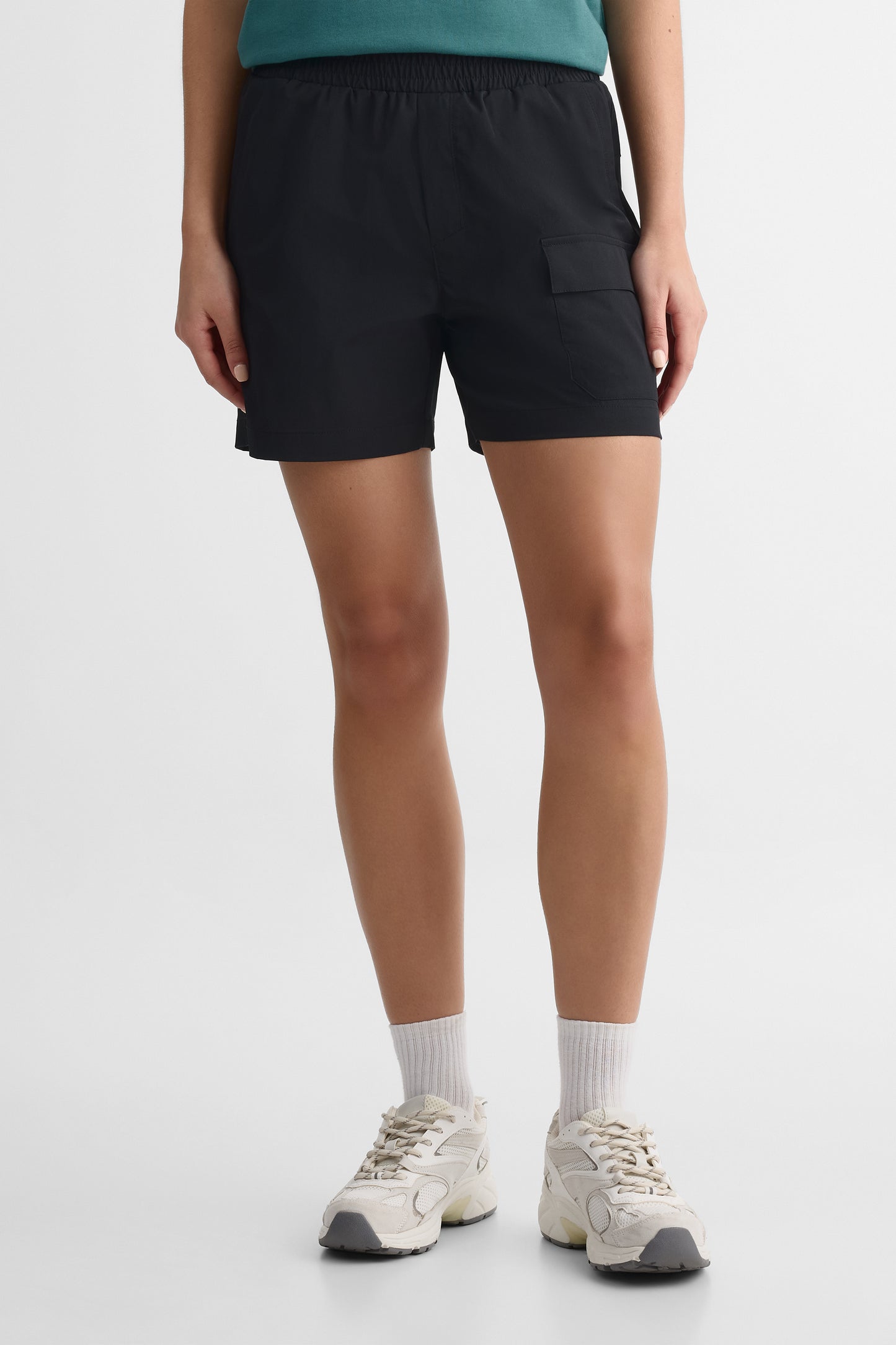 Short polyvalent à séchage rapide - Femme && NOIR