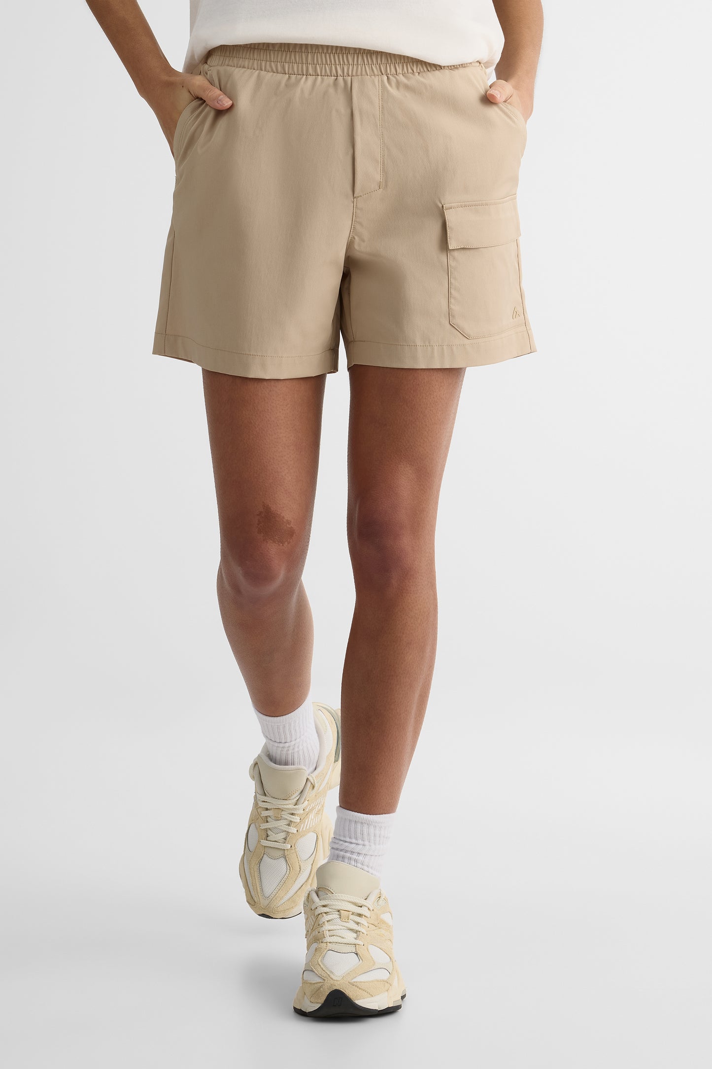 Short polyvalent à séchage rapide - Femme && TAUPE