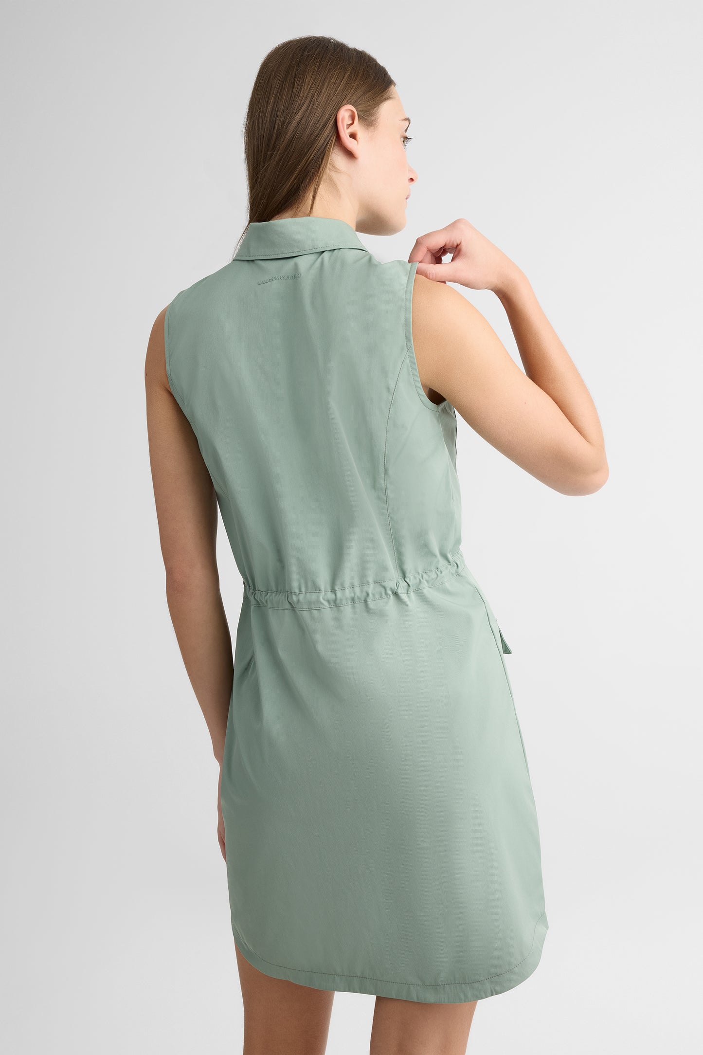 Robe chemise à séchage rapide - Femme && KAKI