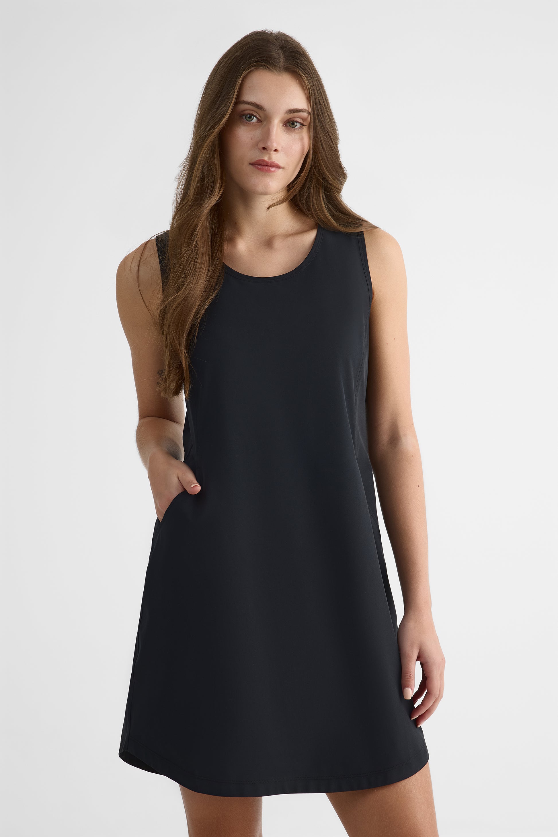 Robe sans manches - Femme && NOIR