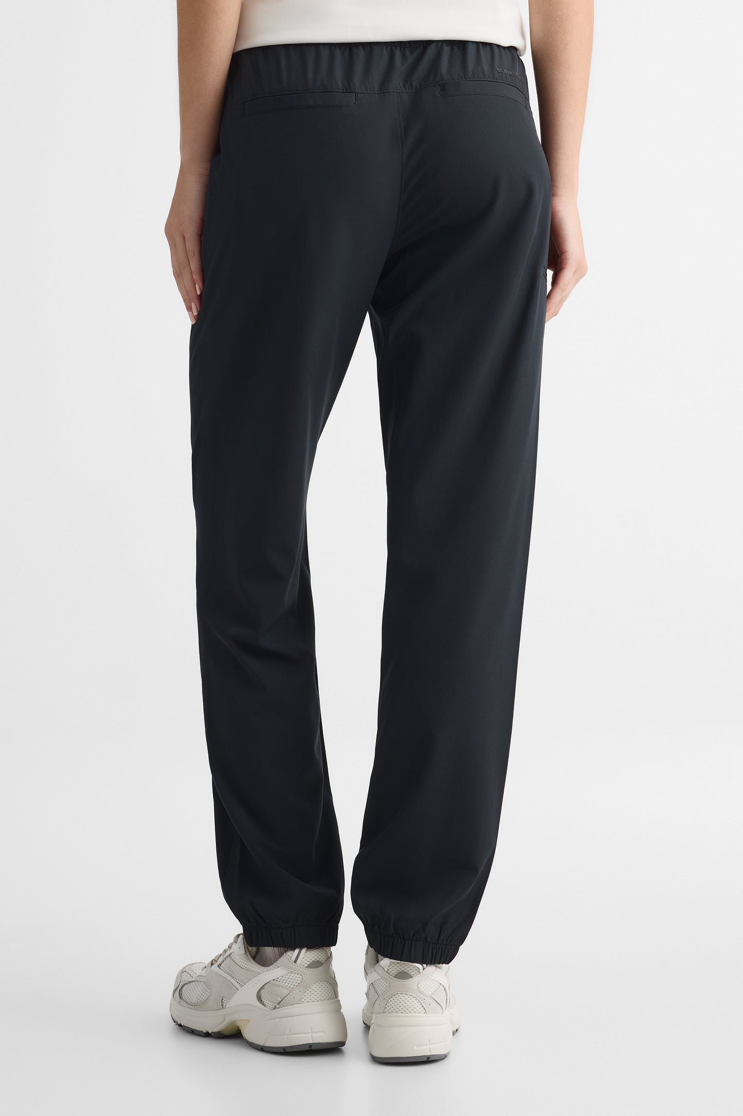 Pantalon jogger antifroissement - Femme && NOIR