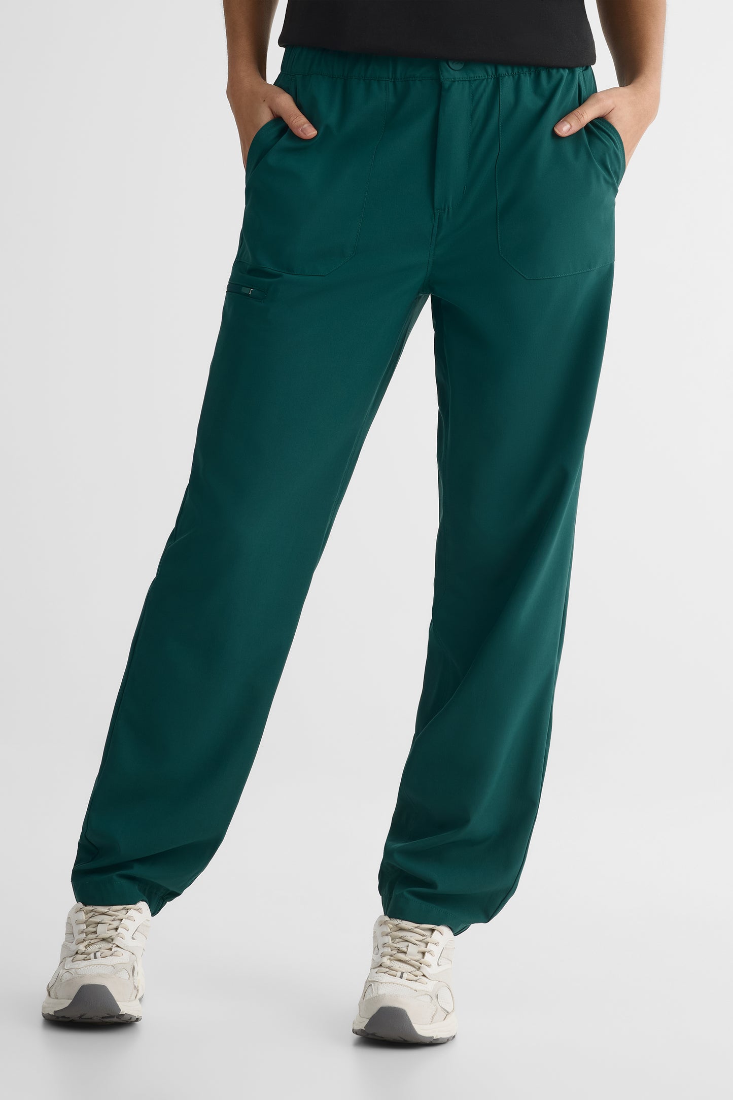 Pantalon jogger antifroissement - Femme && VERT