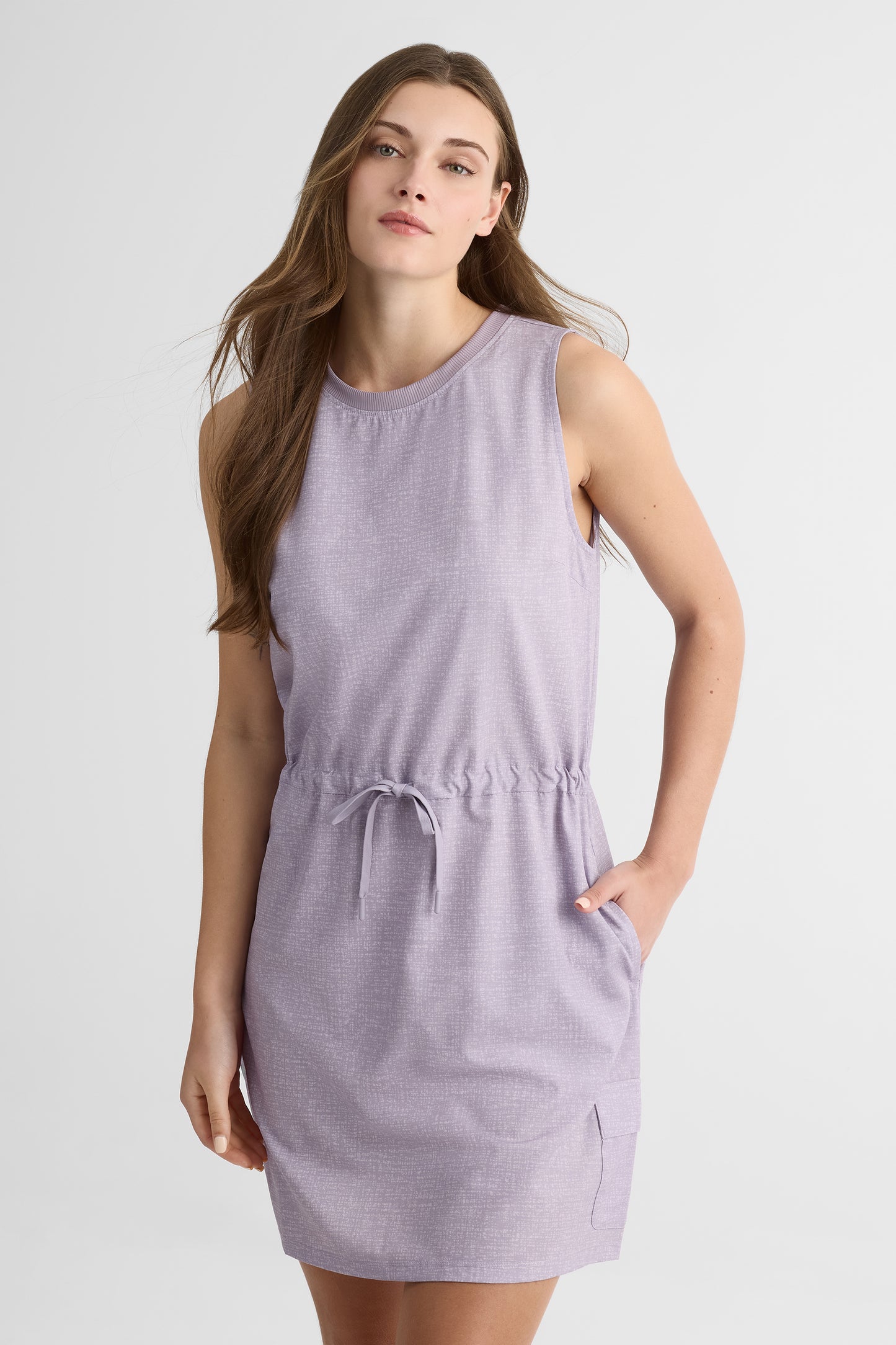 Robe sans manches - Femme && LAVANDE