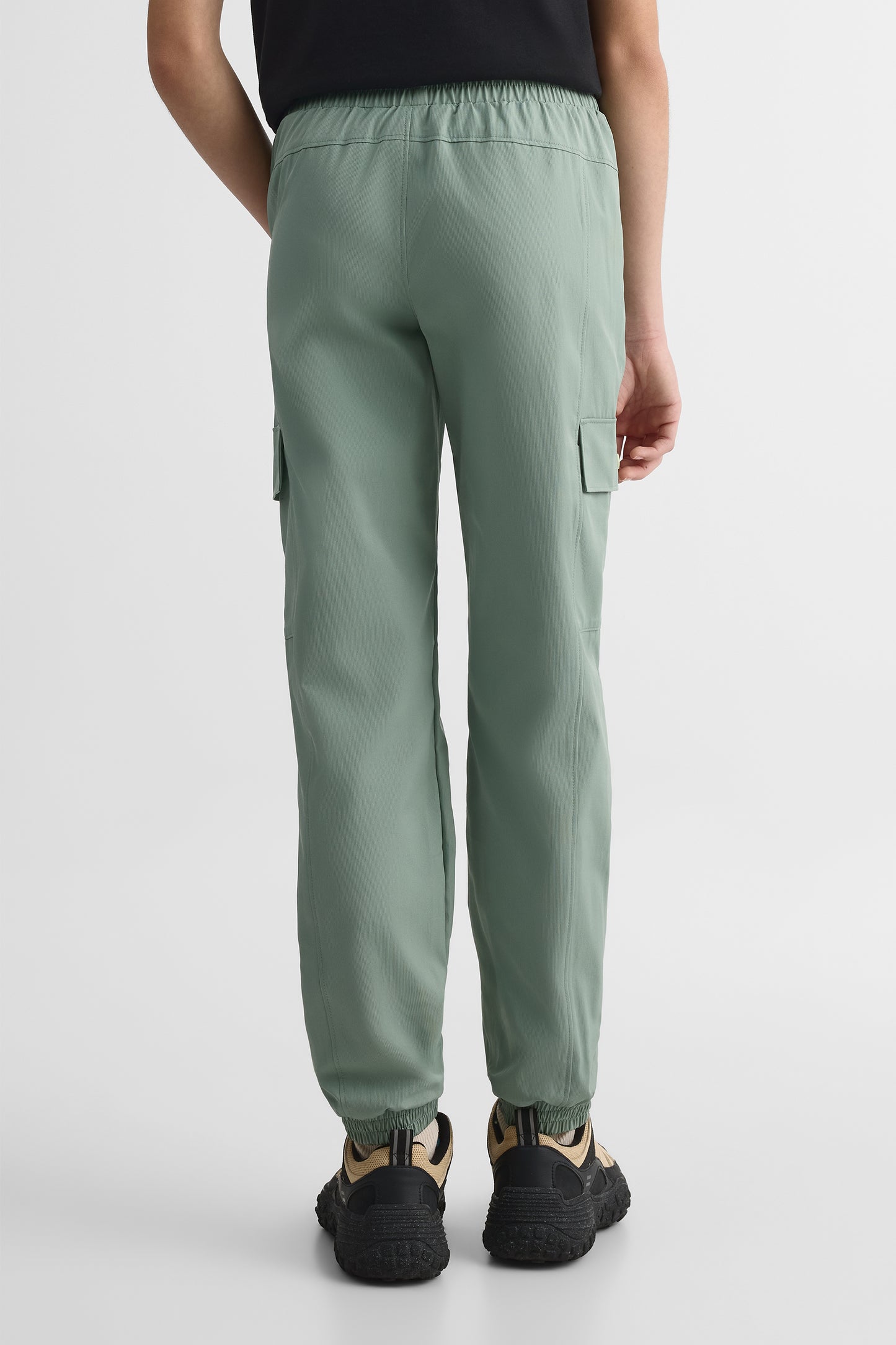 Pantalon cargo à entretien facile - Ado fille && KAKI
