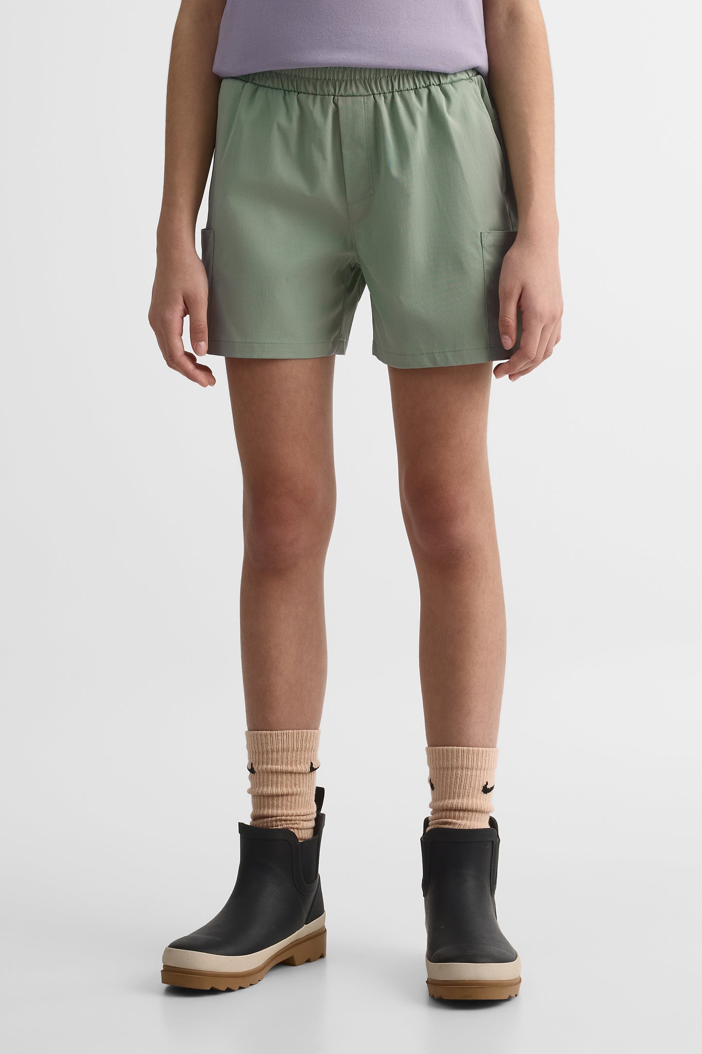 Short polyvalent à séchage rapide - Ado fille && KAKI
