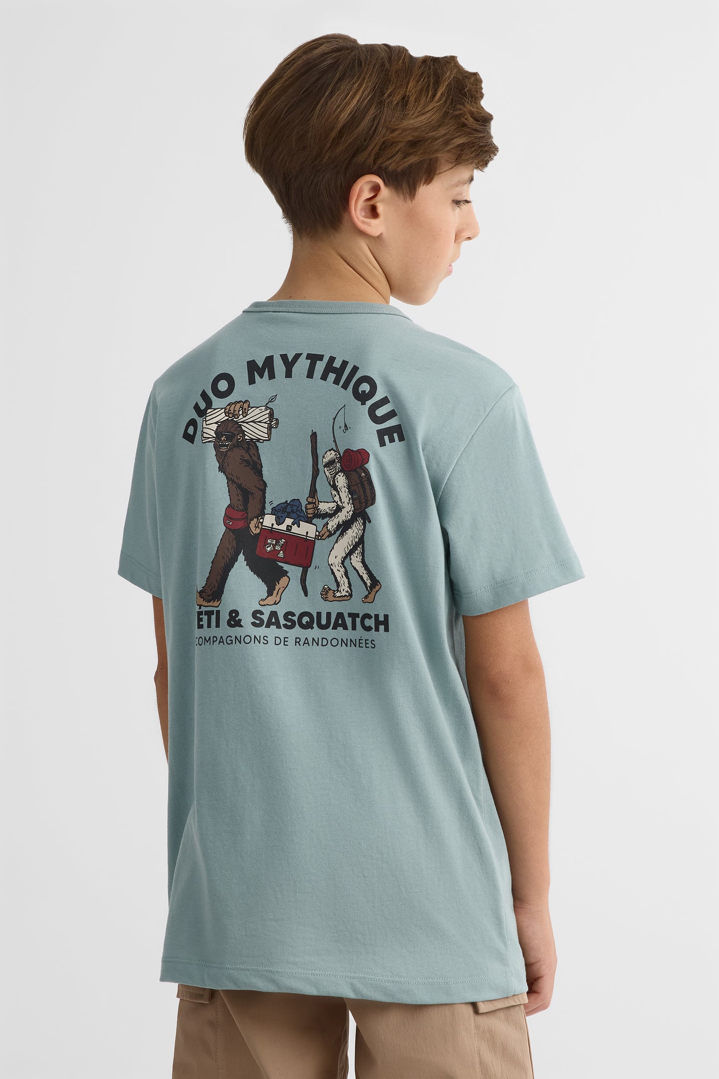 T-shirt avec fibres recyclées - Ado garçon && SARCELLE