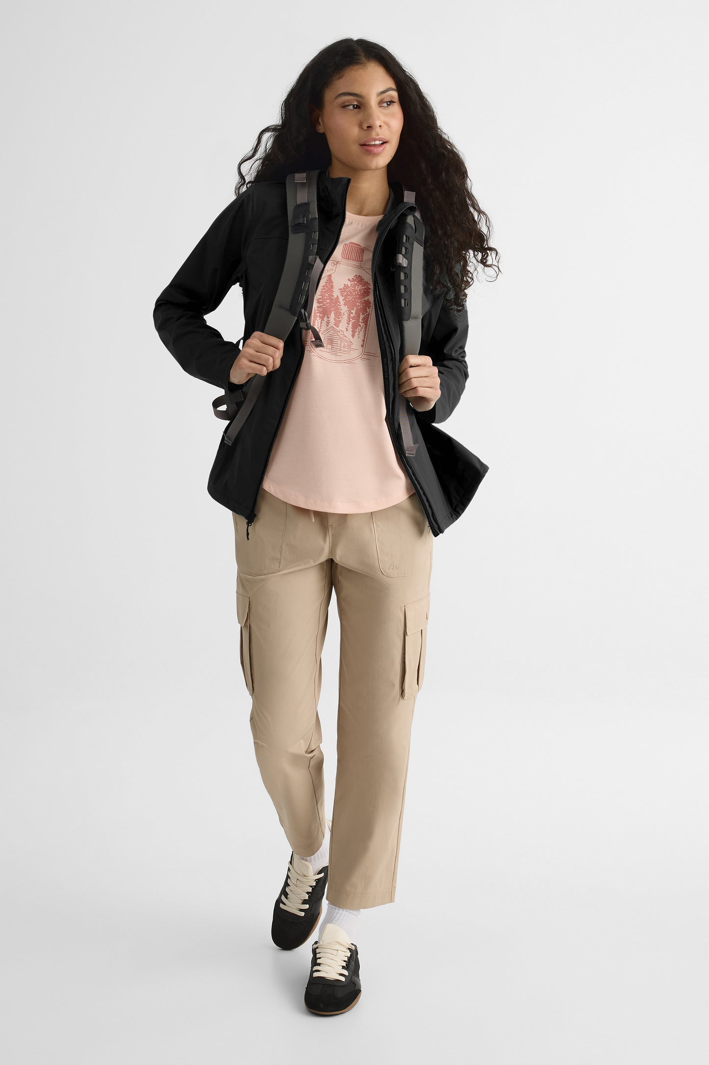 Manteau imperméable performant - Femme && NOIR