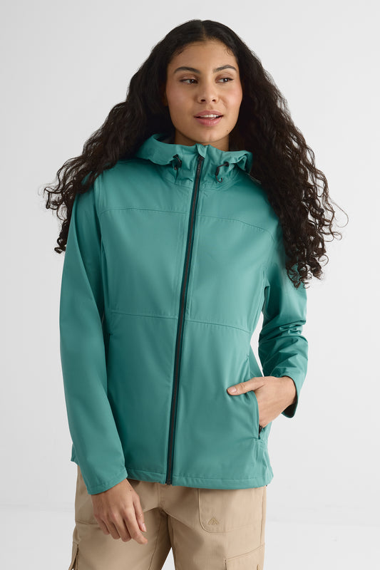 Manteau imperméable performant - Femme && VERT