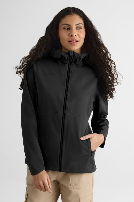 Manteau imperméable performant - Femme && NOIR