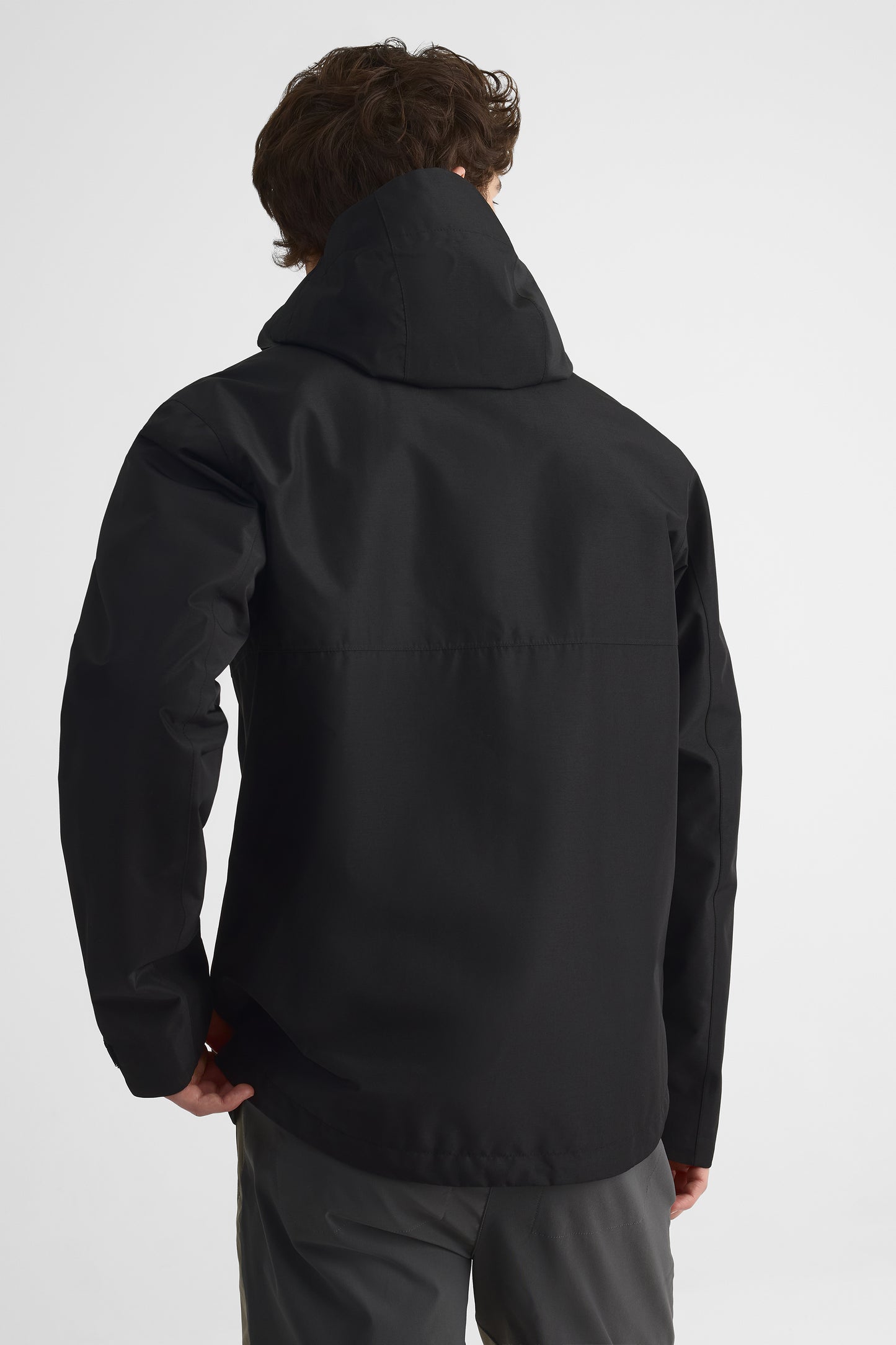 Manteau sport imperméable - Homme && NOIR