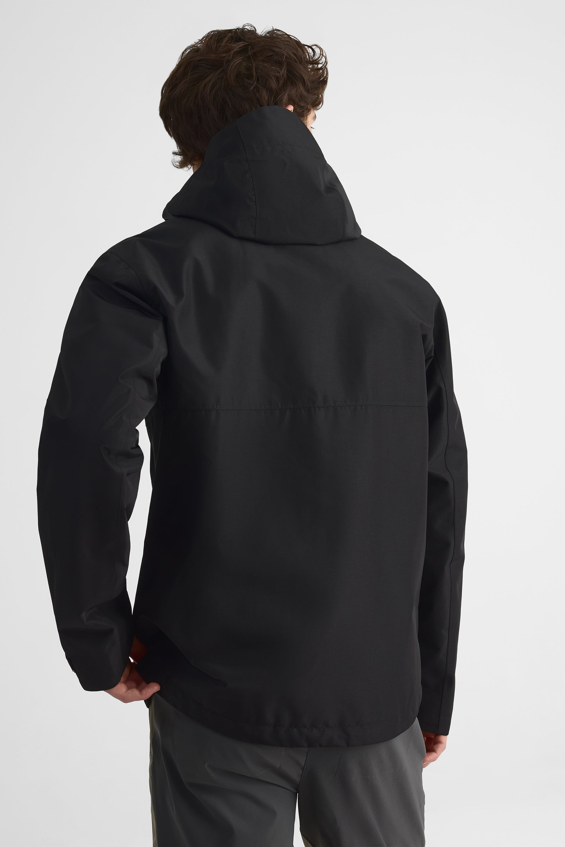 Manteau sport imperméable - Homme && NOIR