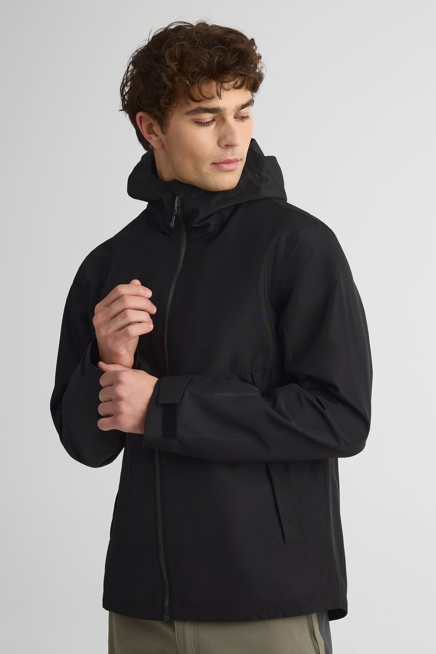 Manteau sport imperméable - Homme && NOIR