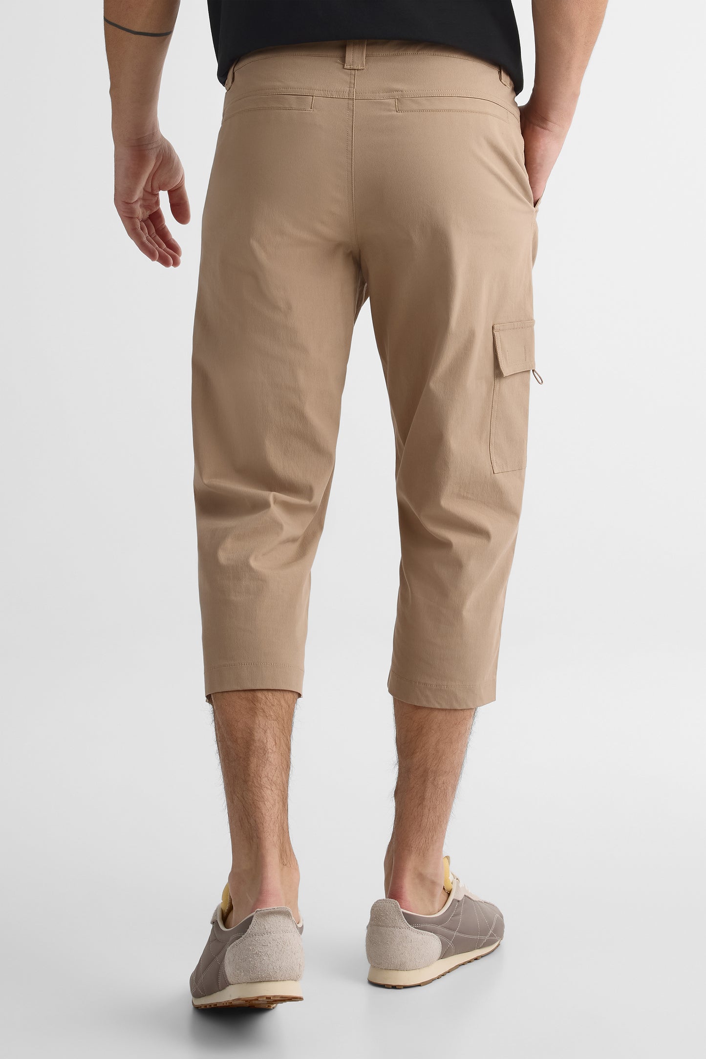 Capri extensible à séchage rapide - Homme && TAUPE