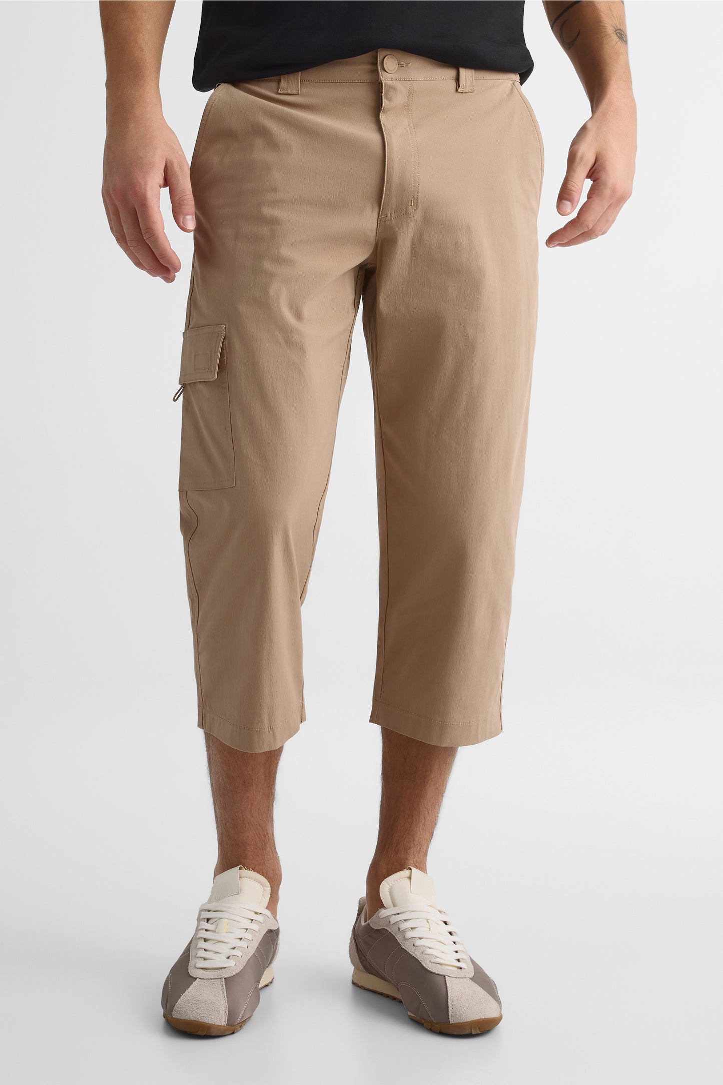Capri extensible à séchage rapide - Homme && TAUPE
