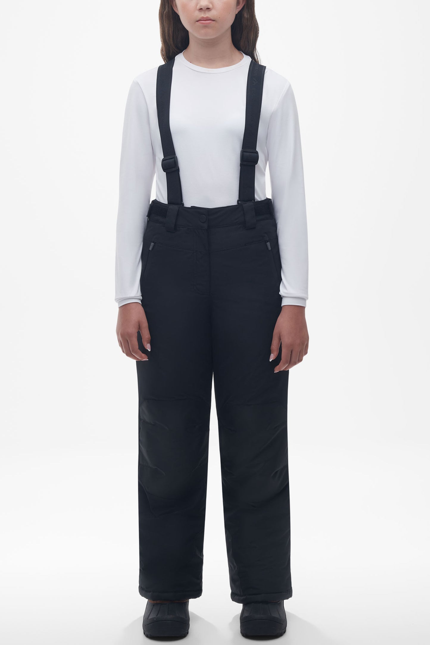 Pantalon d'hiver avec traitement déperlant sans PFC - Ado fille && NOIR